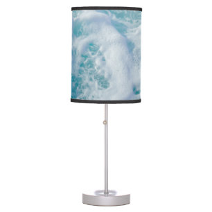 beautiful sea foam table lamp