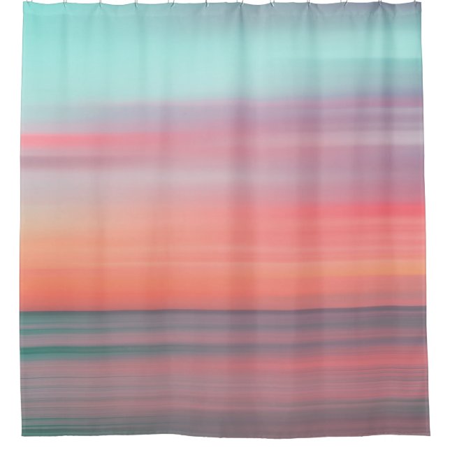 Beautiful Sea Landscape Shower Curtain (Front)