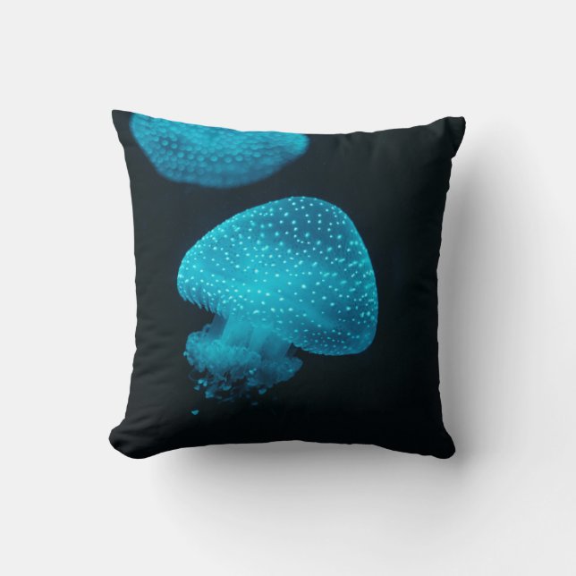 Beautiful Sea Life Throw Pillow (Front)