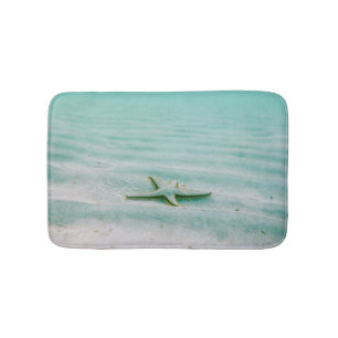 Beautiful Sea Star Bath Mat