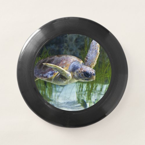 Beautiful Sea Turtle Swimming Wham_O Frisbee