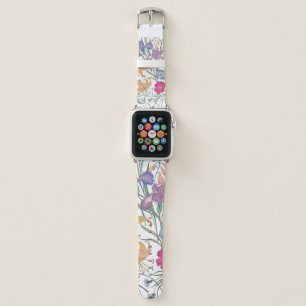 Beautiful seamless floral pattern . Flower illustr Apple Watch Band