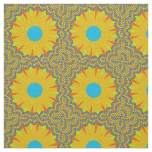 beautiful seamless Nice And Sunny pattern design Fabric