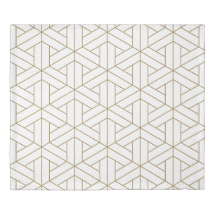 Beautiful Seamless pattern japanese shoji kumiko,  Duvet Cover