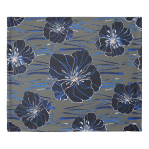 Beautiful seamless pattern with watercolor stylize duvet cover