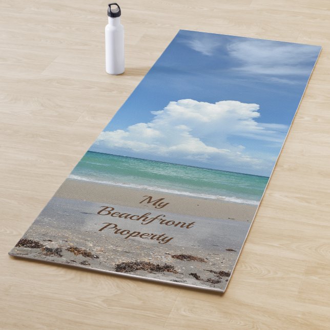 Beautiful Seascape Beach Yoga Mat (In Situ)
