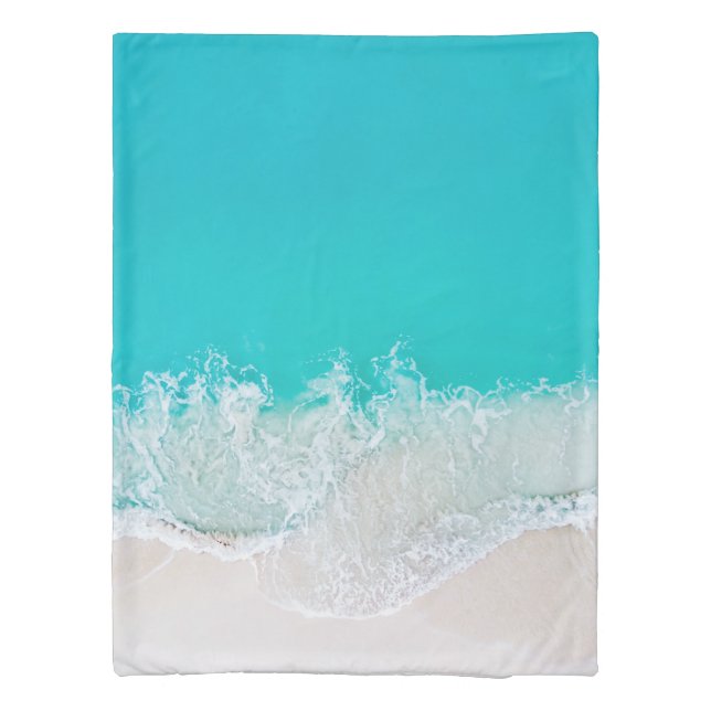 Beautiful Seascape Duvet Cover (Back)