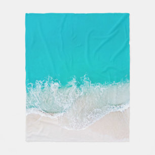 Beautiful Seascape Fleece Blanket