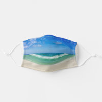 Beautiful Seaside Beach Cloth Face Mask