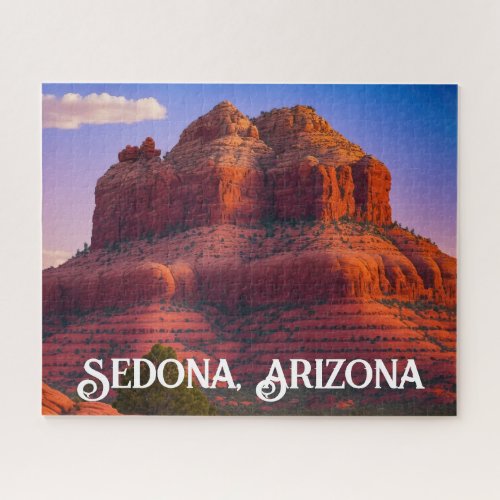 Beautiful Sedona Arizona Red Rocks Landscape Art Jigsaw Puzzle