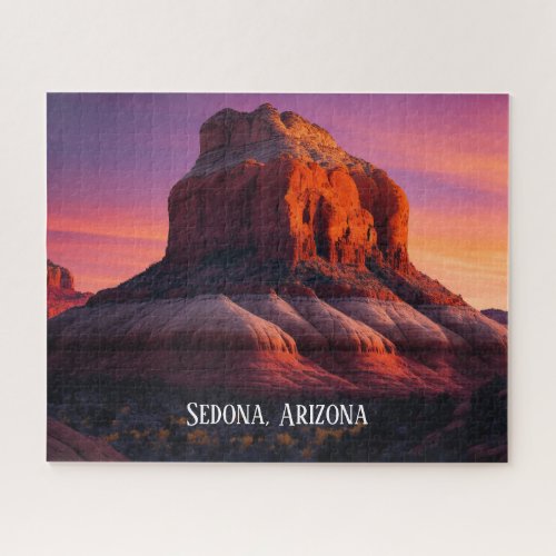 Beautiful Sedona Arizona Red Rocks Landscape Art Jigsaw Puzzle