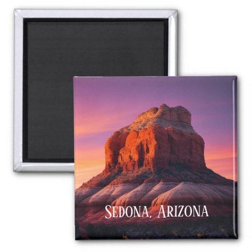Beautiful Sedona Arizona Red Rocks Landscape Art Magnet