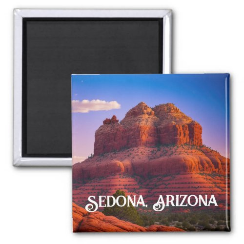 Beautiful Sedona Arizona Red Rocks Landscape Art T Magnet