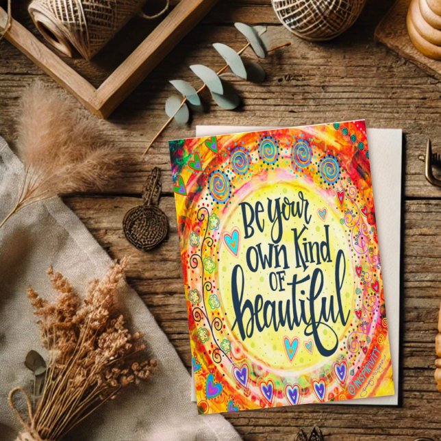 “Beautiful Self” Inspirivity Card (Creator Uploaded)