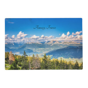 Beautiful Semnoz, Annecy, France landscape photo Placemat