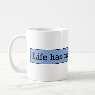 Beautiful sentence coffee mug