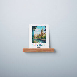 Beautiful Sevilla Beauty of Andalusia Spain Travel Picture Ledge
