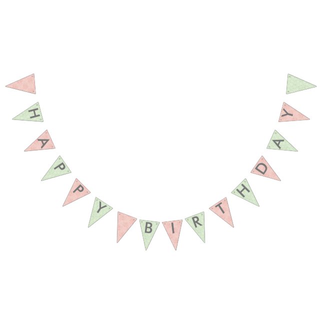 Beautiful Shabby Chic Country Party Bunting Flags (All)