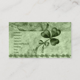 Beautiful Shamrocks Business Card
