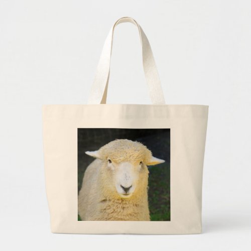 Beautiful Sheep Large Tote Bag
