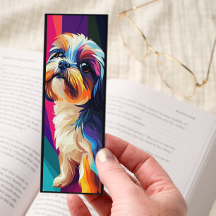 Beautiful Shih-Tzu Dog Bookmarks