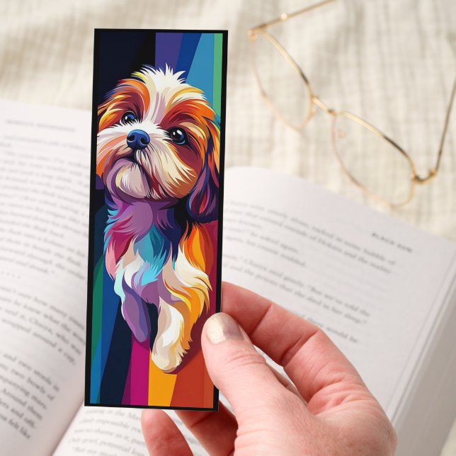 Beautiful Shih-Tzu Dog Bookmarks (Hand)