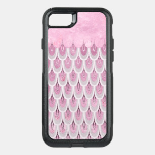 Beautiful shining feminine and elegant mermaid gli OtterBox commuter iPhone SE/8/7 case