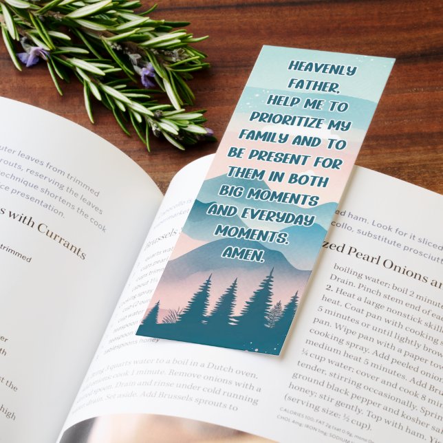 Beautiful Short Prayer For Dad's/Bible Verse  Bookmarks (Book)