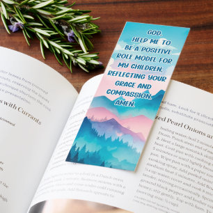 Beautiful Short Prayer For Dad's/Bible Verse  Bookmarks