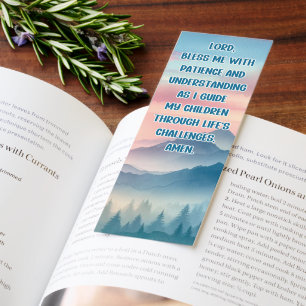 Beautiful Short Prayer For Dad's/Bible Verse  Bookmarks