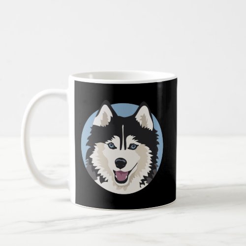 Beautiful Siberian Husky Dog Coffee Mug