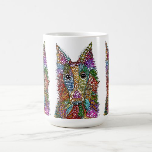 Beautiful Silken Windhound Dog Coffee Mug