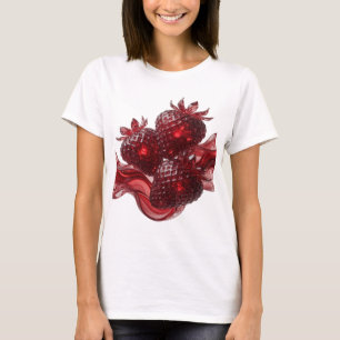 Beautiful Silver ABSTRACT ART Abstract Design T-Shirt