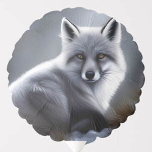 Beautiful Silver Fox Balloon