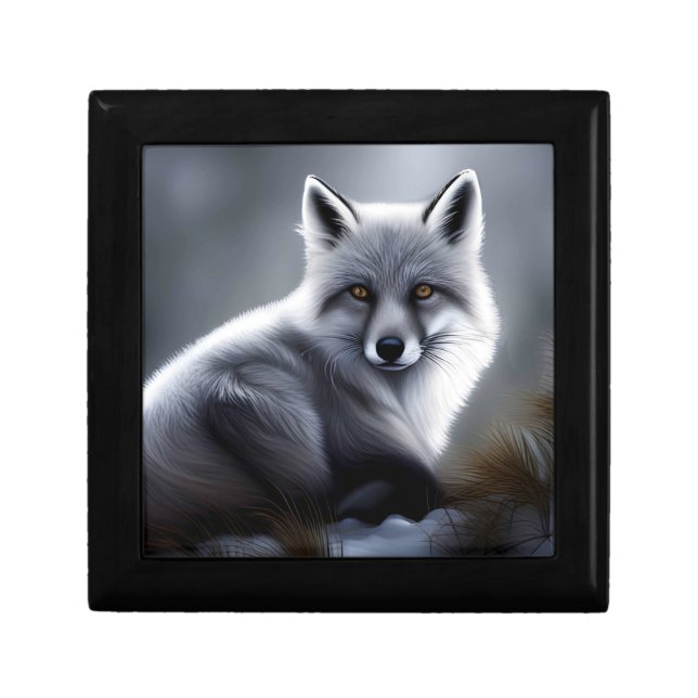 Beautiful Silver Fox  Gift Box (Front)