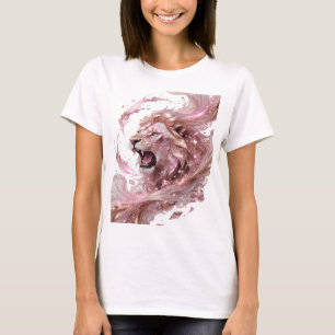 Beautiful Silver LION KING Statement Design T-Shirt
