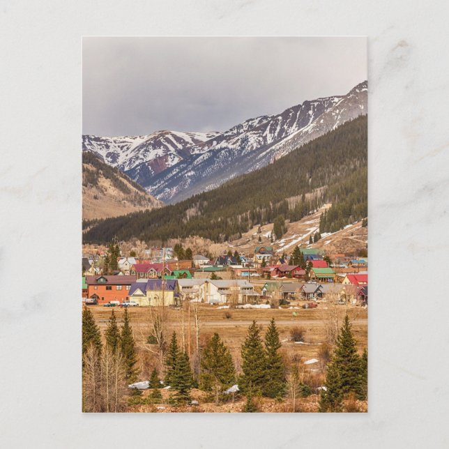 Beautiful Silverton Colorado Postcard (Front)