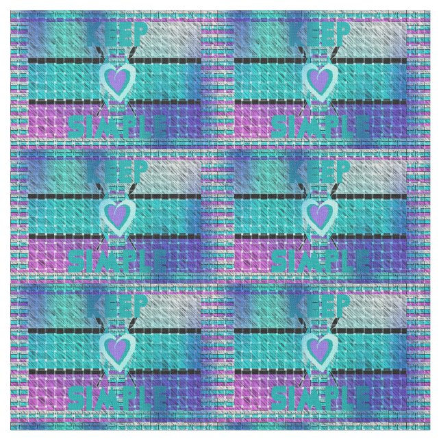 Beautiful Simple Personalized designed artistic Fabric (Close Up)
