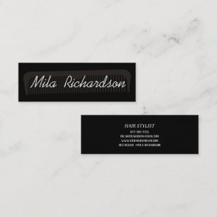 Beautiful simple  style for all hairdressers  mini business card