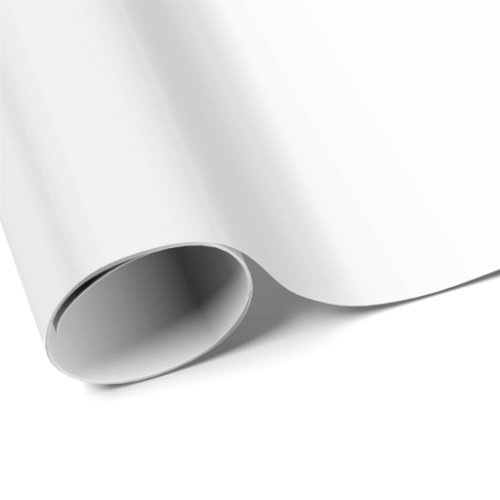 Beautiful Simple White Satin Wrapping Paper