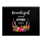 Antique Birthday Gems Calendar | Zazzle