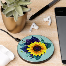 Beautiful Single Open Sunflower