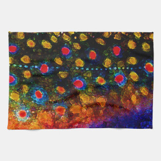 "Beautiful Skin, Brook Trout" by James Lady Towel