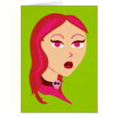 Beautiful Skull Girl (Front)