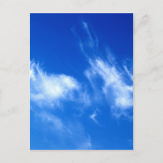 beautiful sky and cloud postcard