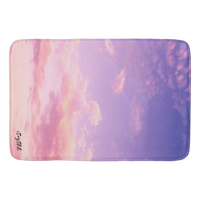 Beautiful sky bath mat (Front)