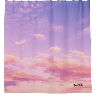 Beautiful sky shower curtain