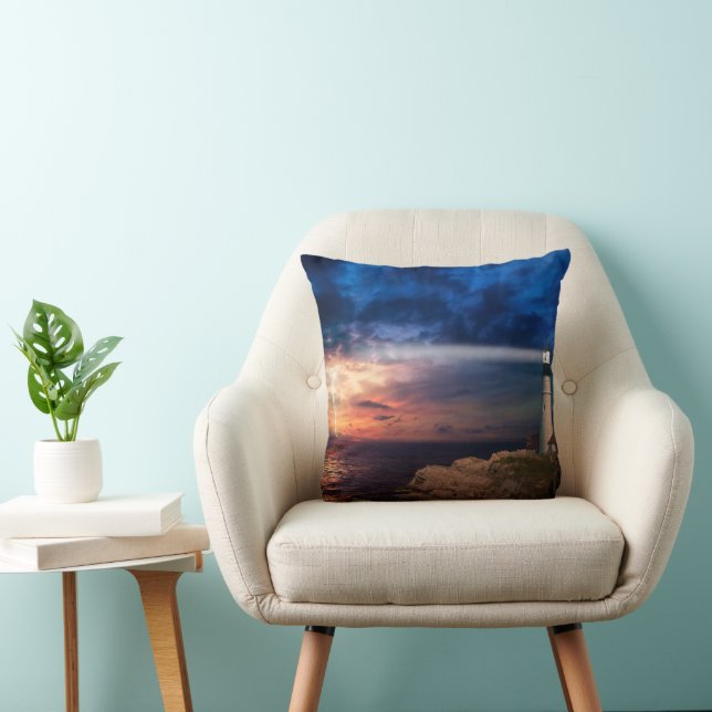 beautiful sky throw pillow (Chair)