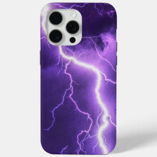 beautiful sky, thunder iPhone 15 pro max case