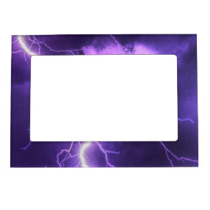 beautiful sky, thunder magnetic frame